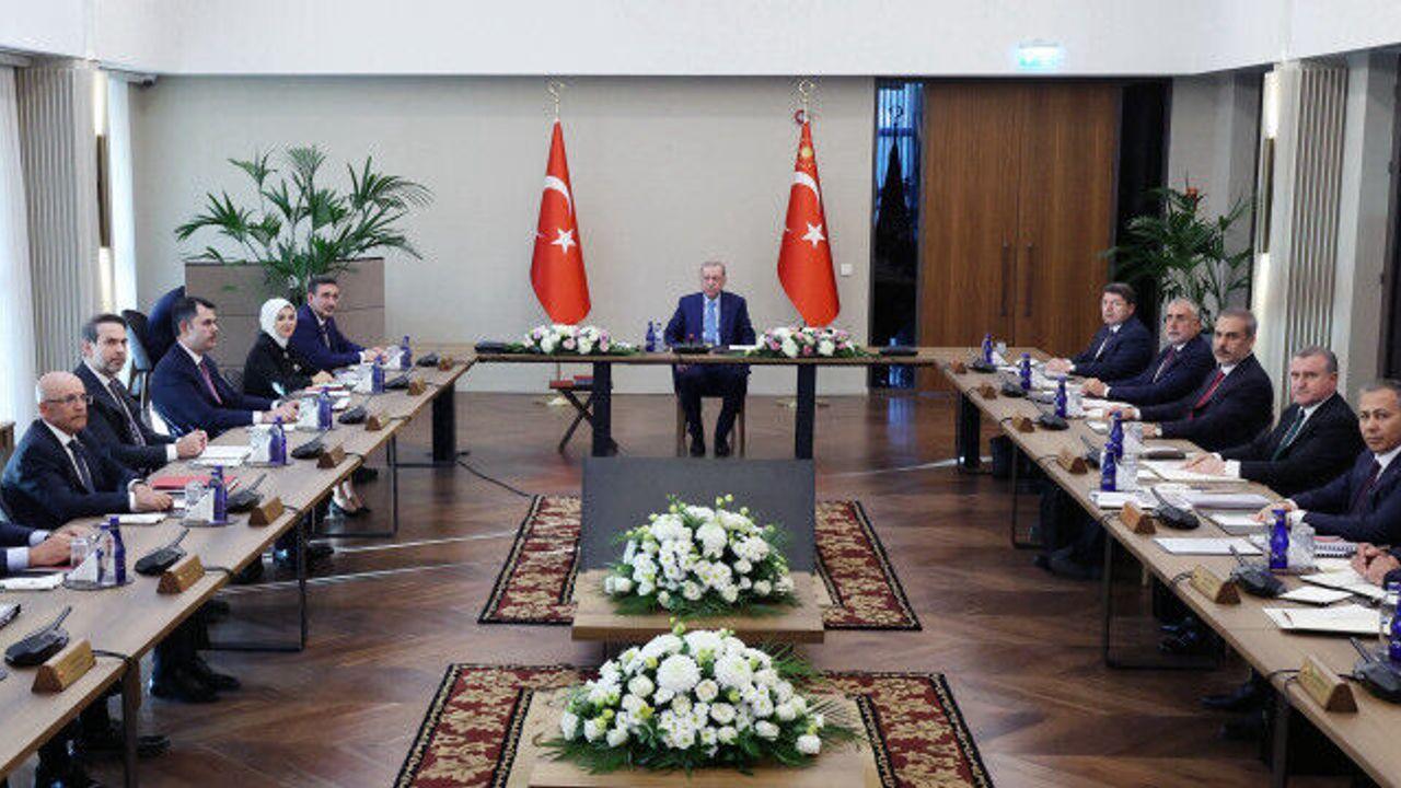 Cumhurbaşkanlığı Kabinesi toplandı