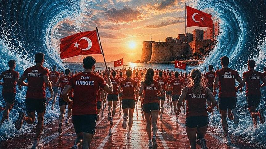 Bakan Bak'tan Akdeniz Oyunları sporcularına destek