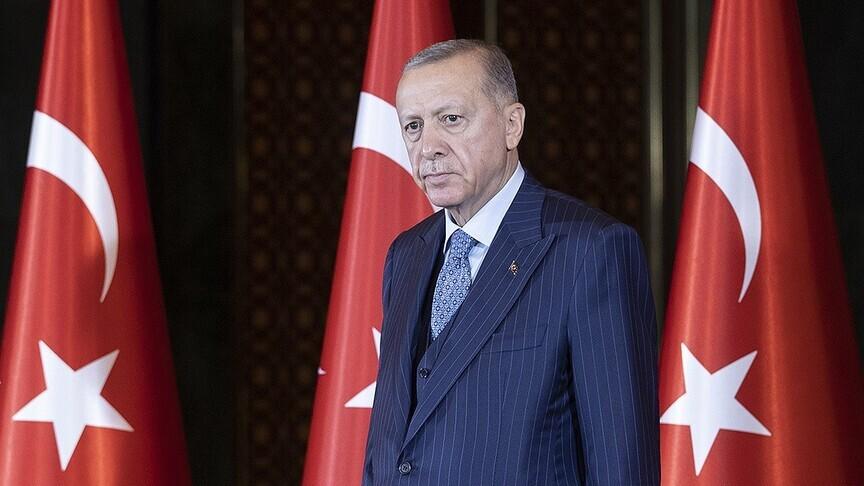 Erdoğan'dan şehit polis Topatan'ın ailesine başsağlığı