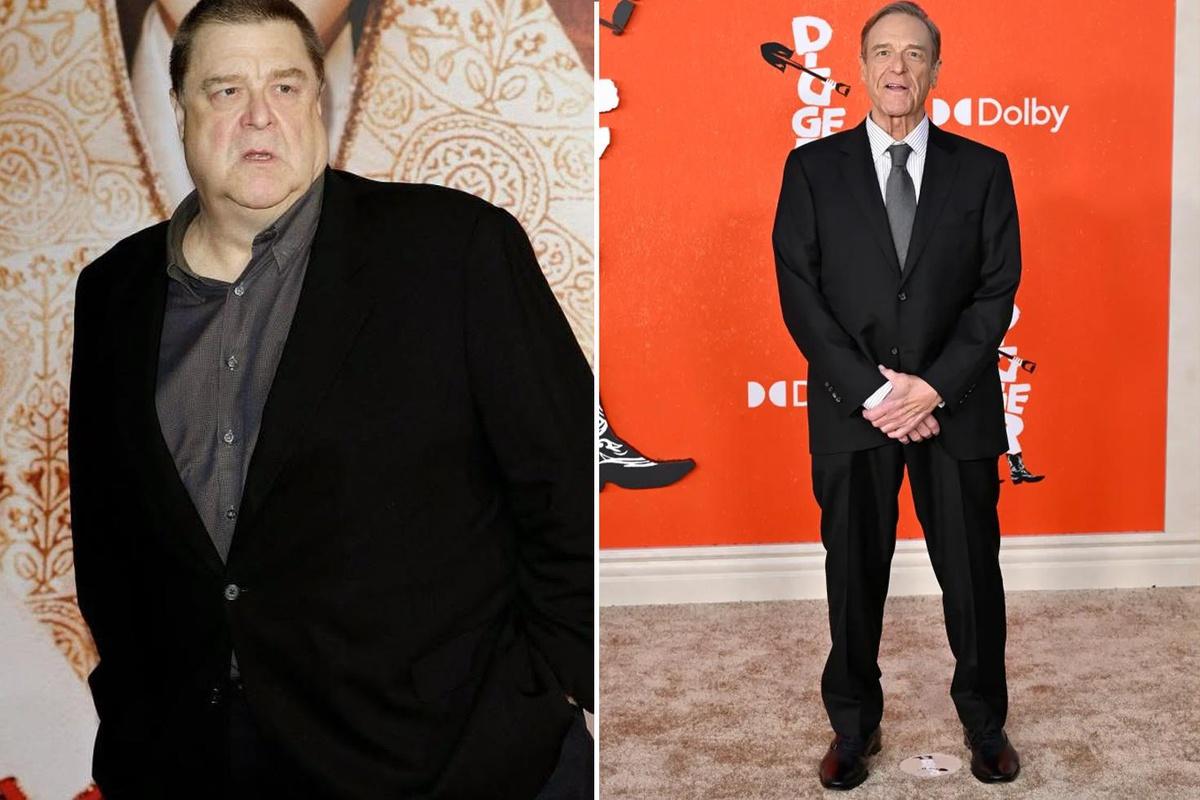 John Goodman 90 kilo vererek gala gecesinde dikkat çekti