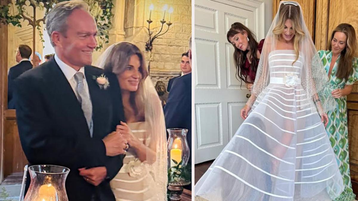 Jemima Goldsmith milyarder iş insanı Cameron O'Reilly ile evlendi
