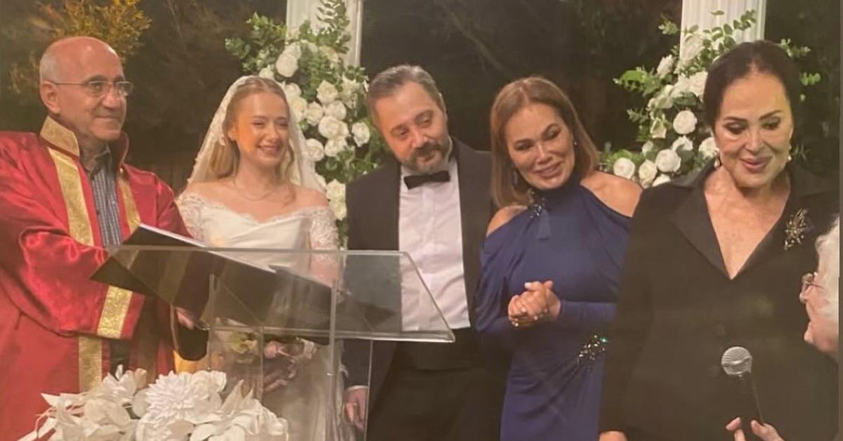 Türkan Şoray, yeğeni Ahmet Kaan Gezer'in nikah şahidi oldu