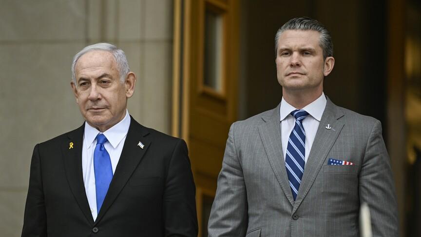 ABD Savunma Bakanı Hegseth, Netanyahu ile İsrail'de gizlice buluştu