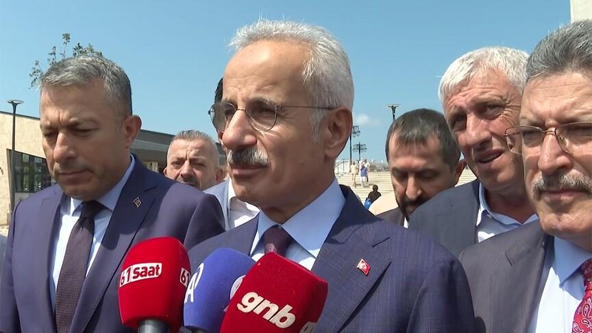 Trabzon raylı sistem projesinin temeli eylülde atılacak