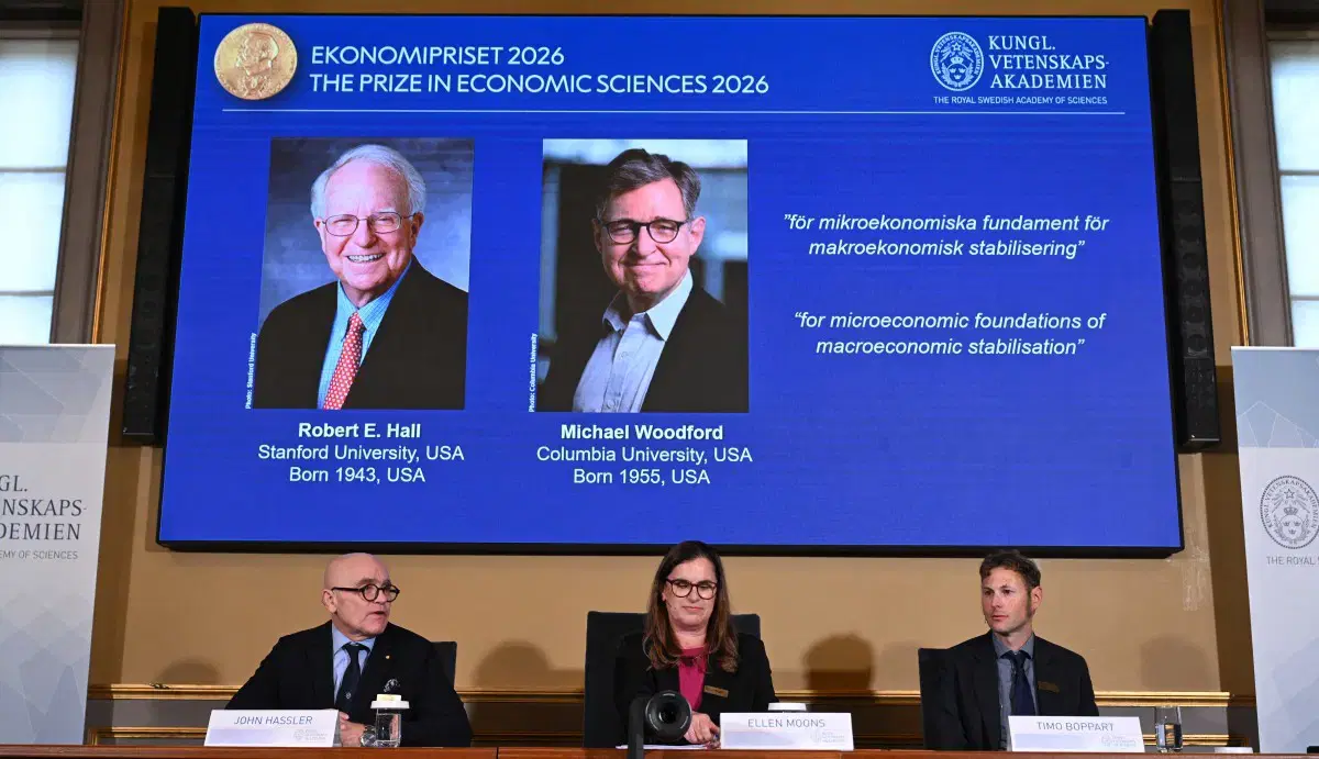2026 Nobel Ekonomi Ödülü Robert Hall ve Michael Woodford'a verildi
