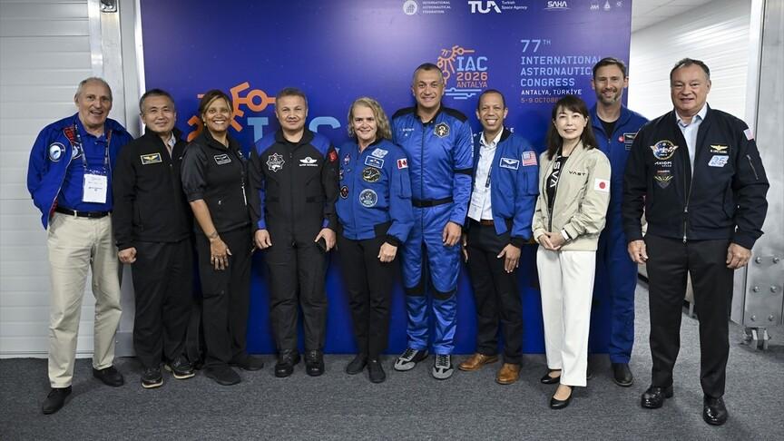 IAC 2026'da astronotlardan uzayın geleceğine ilişkin mesajlar