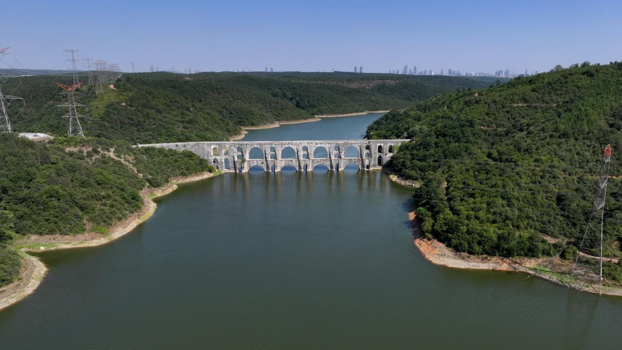 İstanbul barajlarındaki doluluk oranı yüzde 44'e düştü