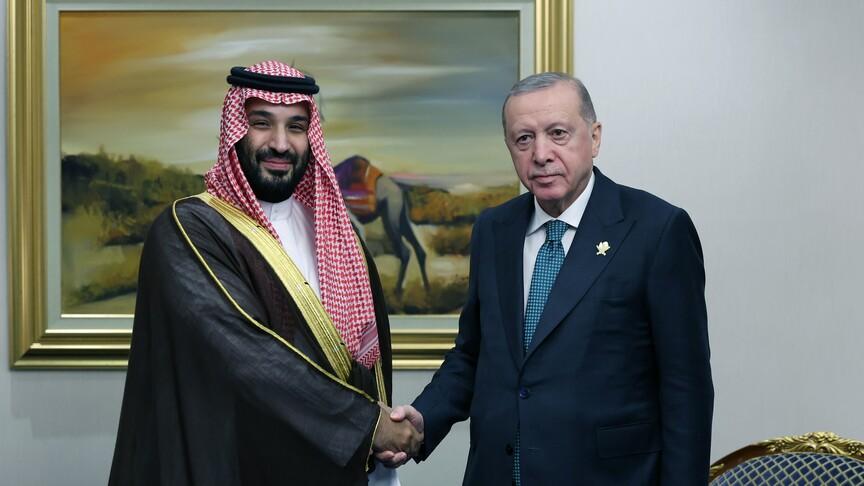 Erdoğan ile Veliaht Prens Selman telefonda görüştü