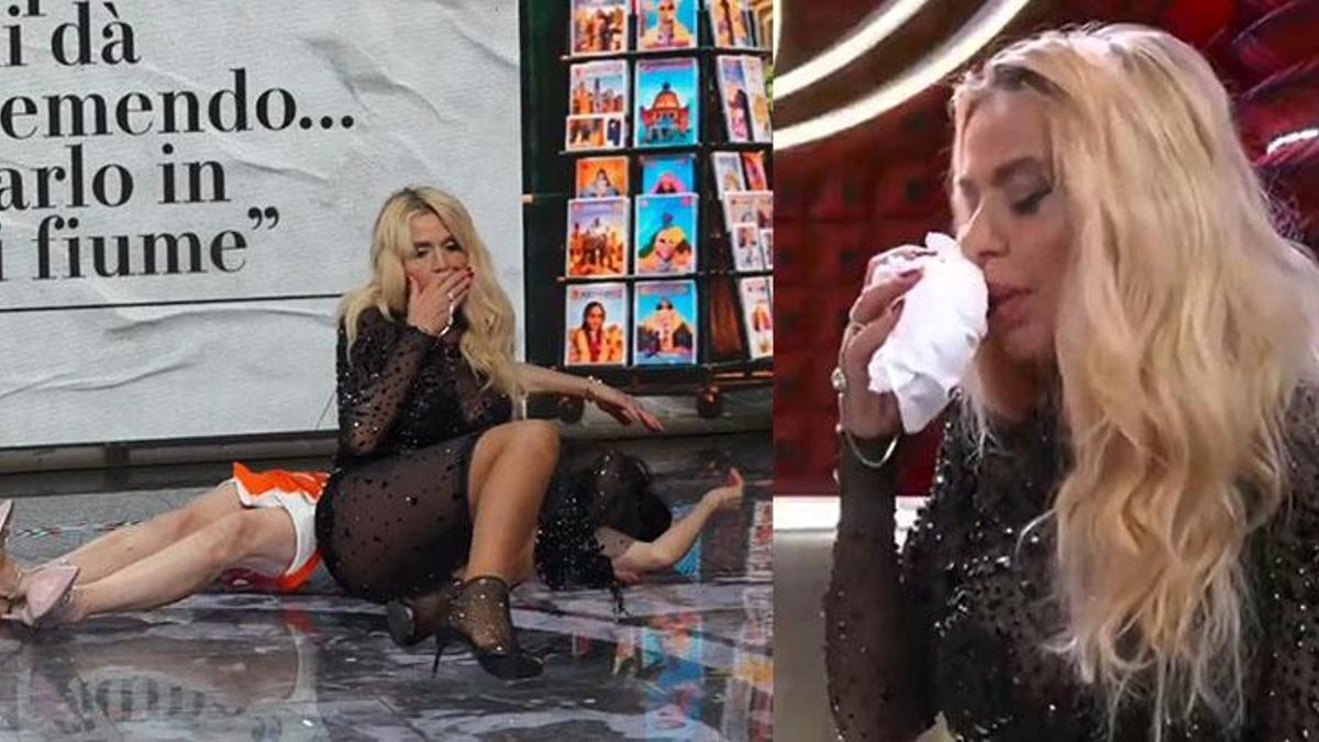 İtalyan reality yarışmasında canlı yayın kazası: 'Doktor çağırın'