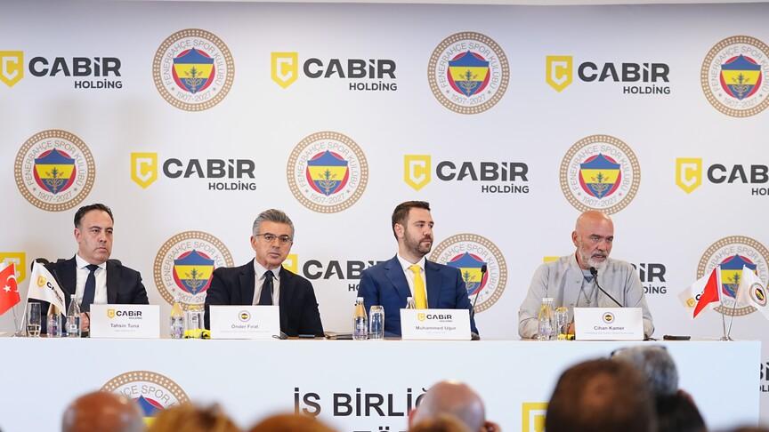 Fenerbahçe ile Cabir Holding sponsorluk anlaşması imzaladı