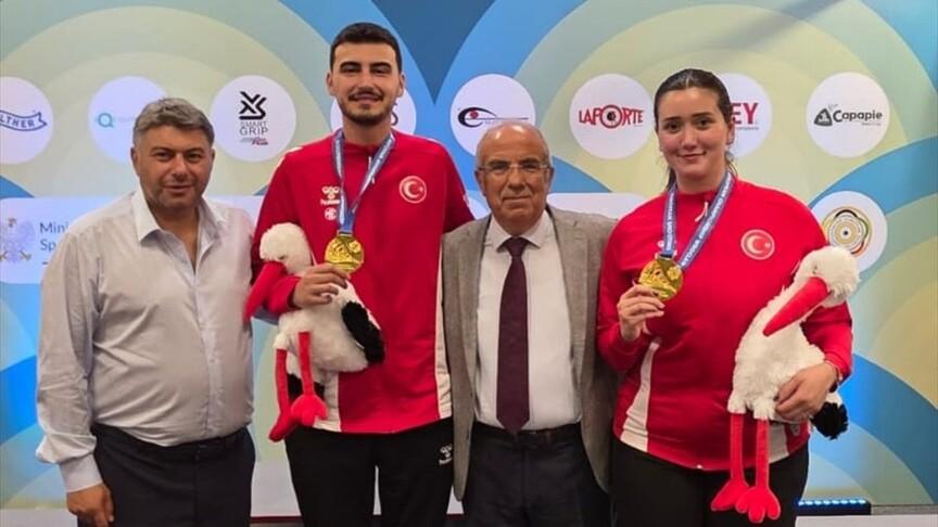 Şimal Yılmaz ve Fahrettincan Er Avrupa Şampiyonu