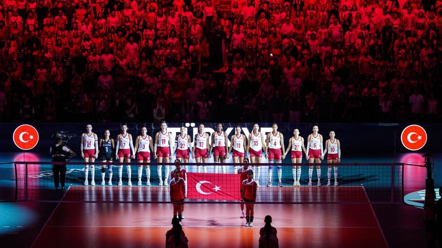 A Milli Kadın Voleybol Takımı Avrupa şampiyonu oldu