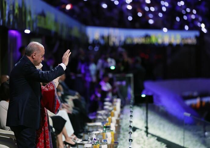 Erdoğan, Bişkek'te Dünya Göçebe Oyunları açılış törenine katıldı