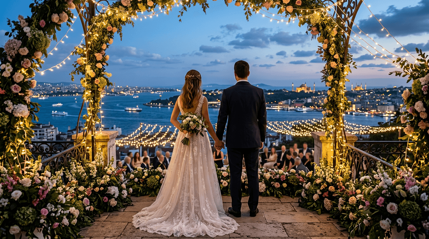 Survivor Ayşe Yüksel İstanbul'da evlendi