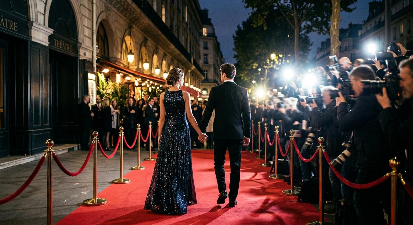 Off Campus oyuncuları Paris Moda Haftası'nda çift olarak göründü
