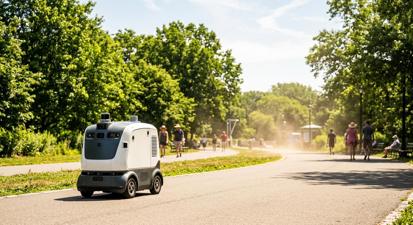 Pekin'de parklara aşırı sıcaklarda görev yapacak 72 robot yerleştirildi