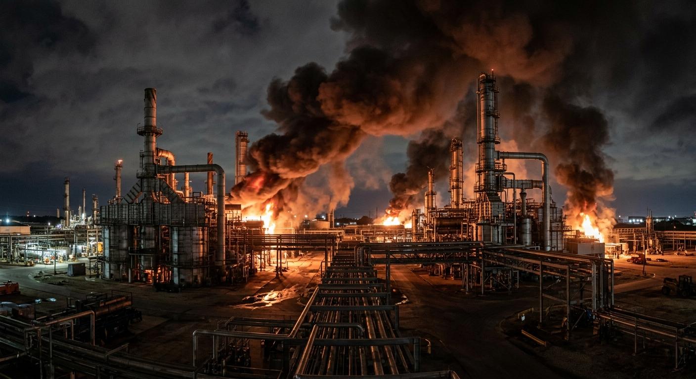 Ukrayna Rusya'daki Petrol Tesislerine Saldırı Düzenledi