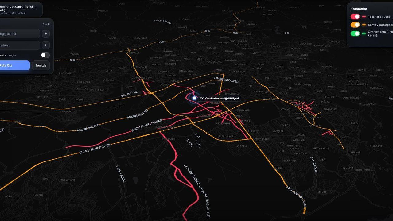 Ankara'da NATO Zirvesi kapsamında kapatılacak yollar açıklandı
