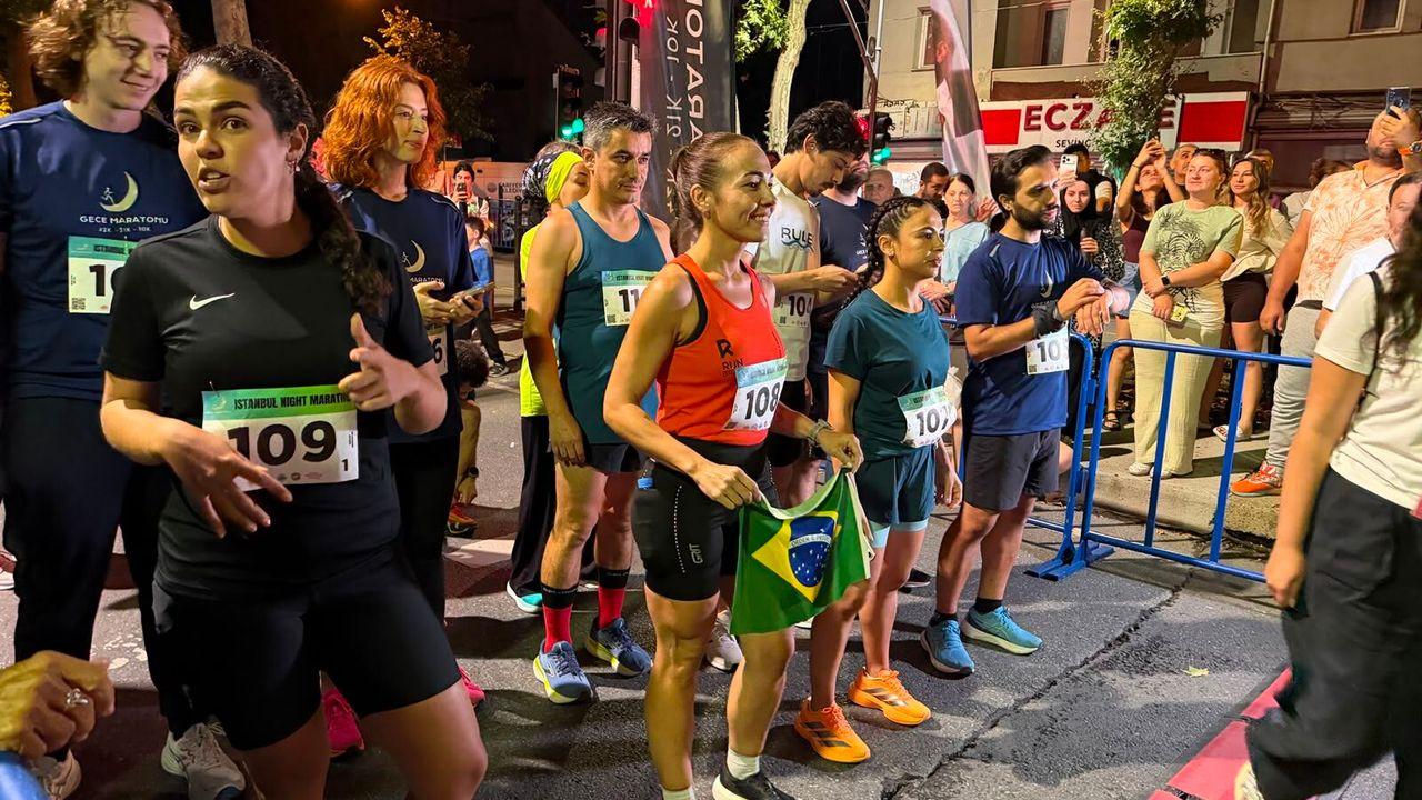 Türkiye’nin ilk gece maratonu düzenlendi