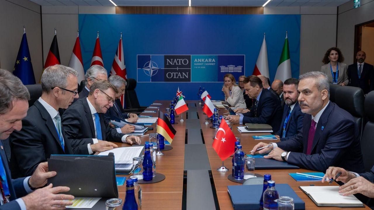 Bakan Fidan, NATO-Ukrayna Konseyi toplantısına katıldı