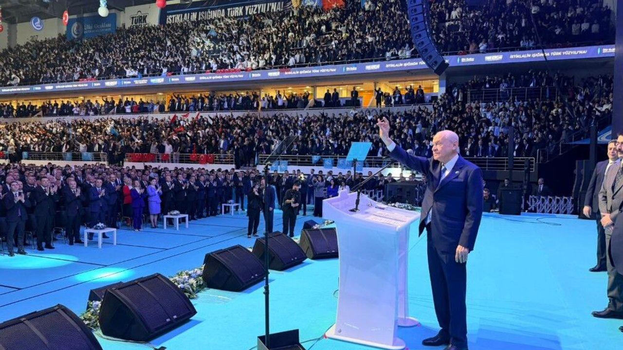 Bahçeli: Bu yük siyasi bir hedef değildir