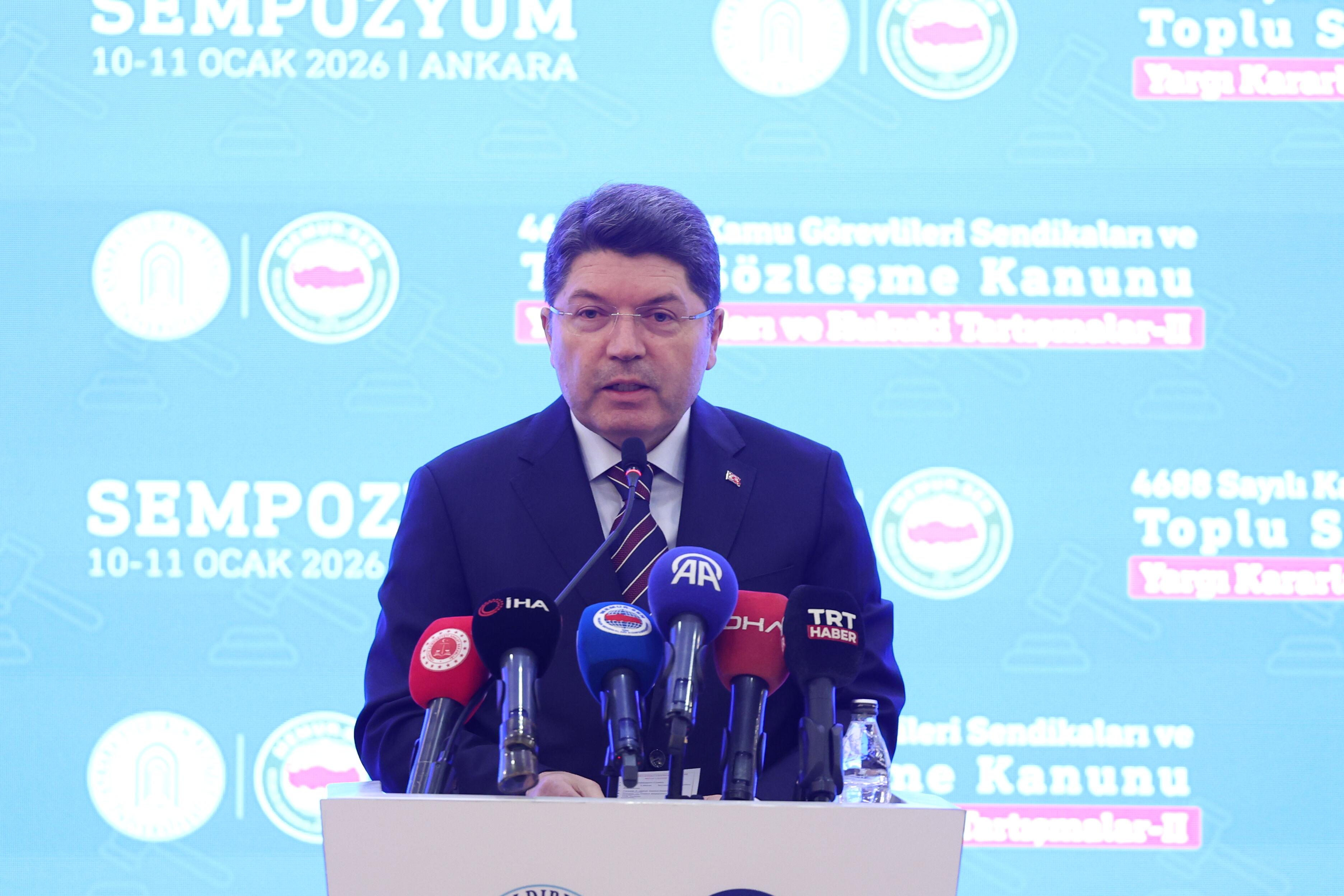 Bakan Tunç: Meşruiyeti, dış ülkelerde ülkemizi şikayet ederek aramayız