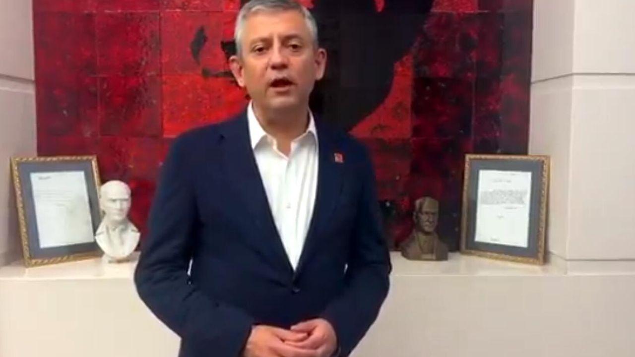 Özgür Özel'den açıklama