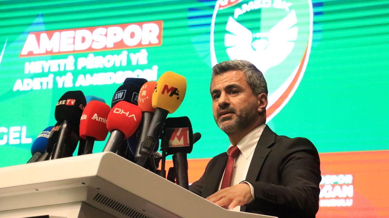 Güven tazeleyen Amed Sportif Faaliyetler Başkanı Nahit Eren: Hedefimiz kalıcı olmak ve Avrupa kupalarına gitmek