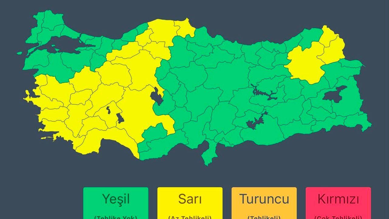 İçişleri Bakanlığı'ndan 'sağanak' uyarısı