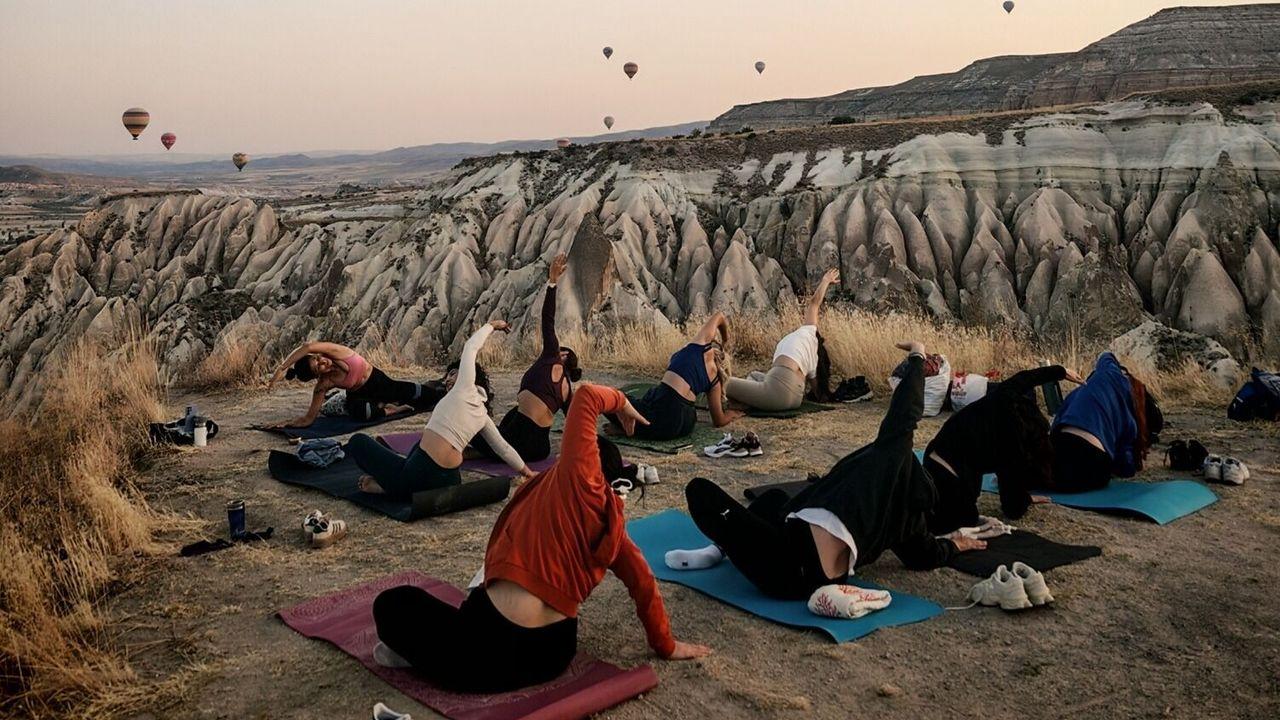 Kapadokya’da 3 gün sürecek yoga festivalinde geri sayım