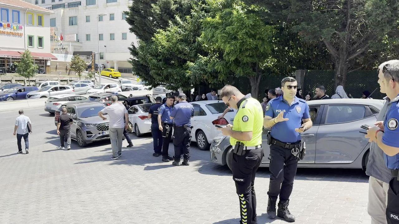 Büyükçekmece’de fren yerine gaza bastığı öne sürülen sürücü velilerin arasına daldı: 2’si çocuk 6 yaralı