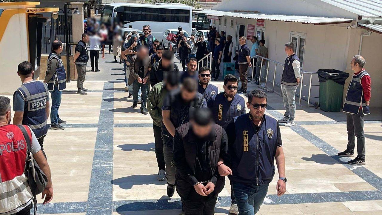 Şanlıurfa'da 200 milyon TL'lik dolandırıcılığa 42 gözaltı