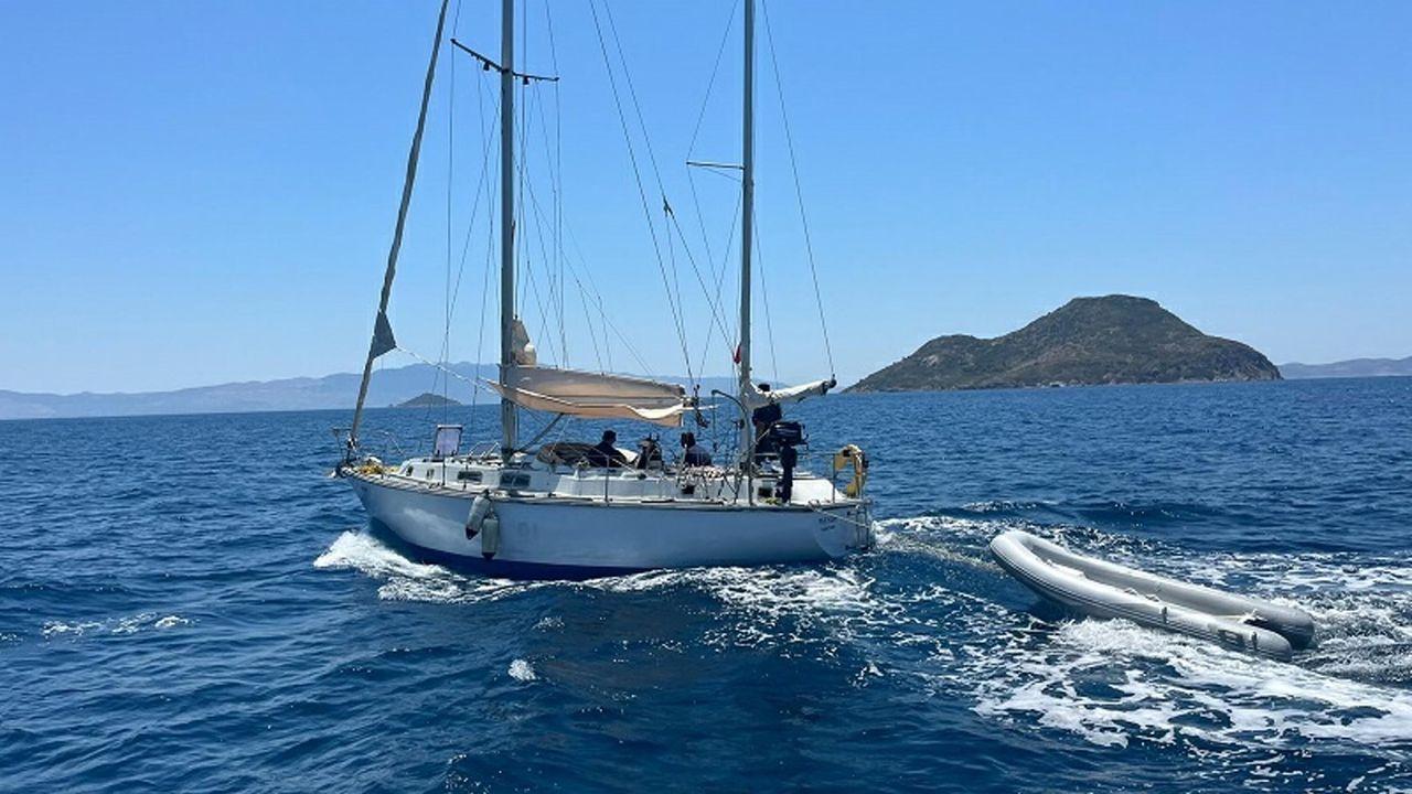 Bodrum’da 35 kaçak göçmen ile 2 göçmen kaçakçısı şüphelisi yakalandı