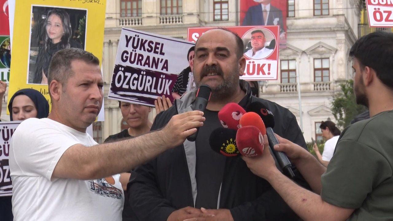 Narin Güran’ın babası Arif Güran İstanbul’da açıklama yaptı; Ahmet Minguzzi’nin mezarını ziyaret etti