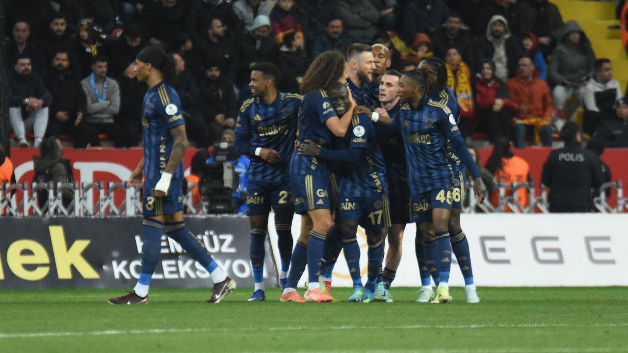 Zecorner Kayserispor- Fenerbahçe: 0-4