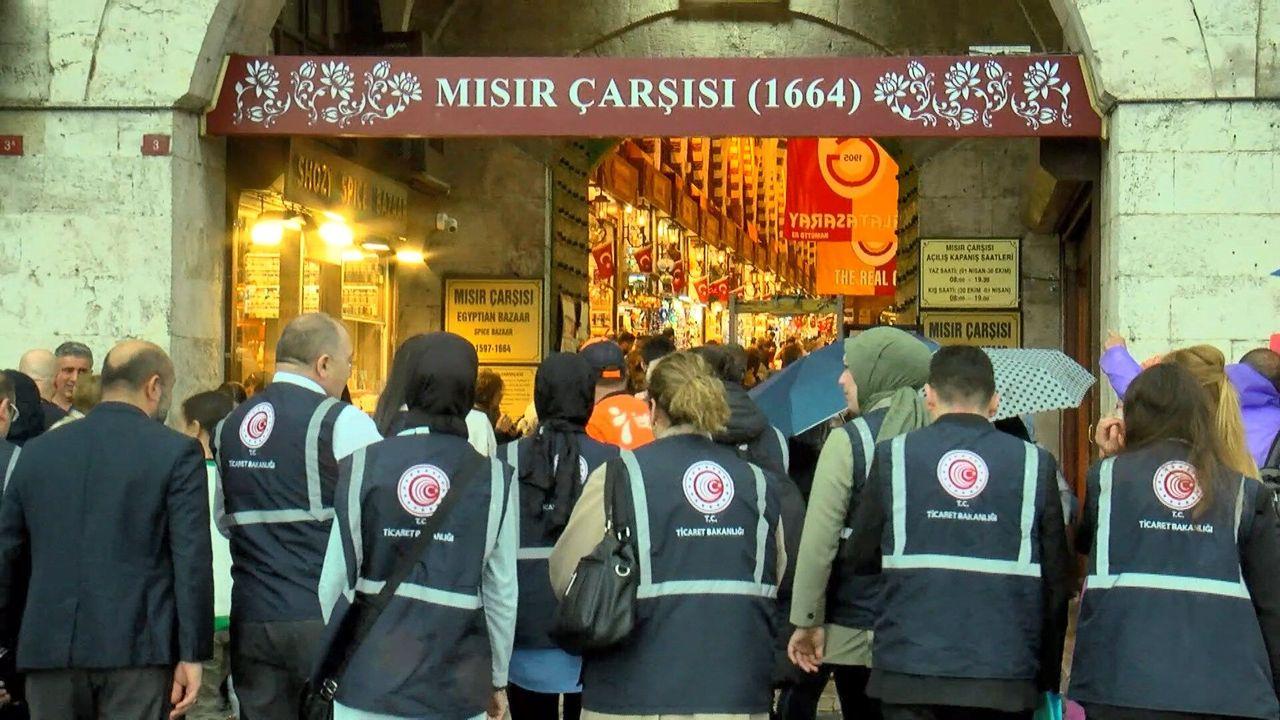 Kurban Bayram öncesi Mısır Çarşısı'nda 'fahiş fiyat' denetimi
