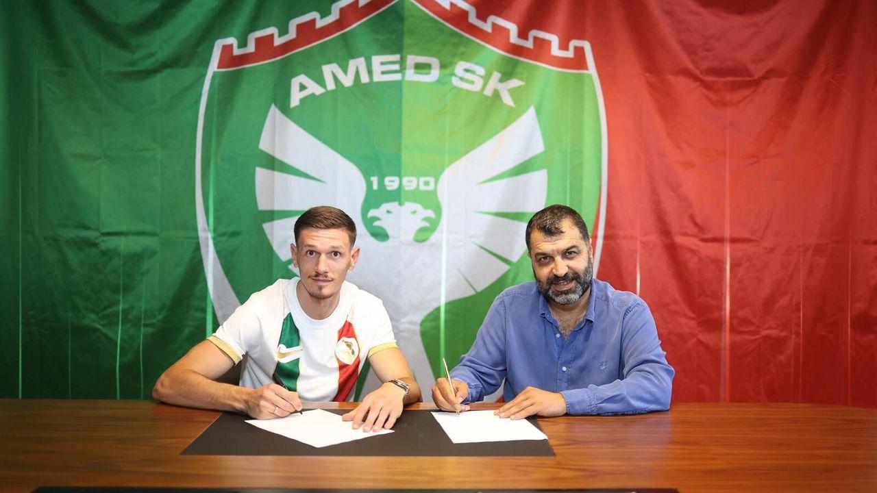 Amedspor, Ermal Krasniqi'yi kadrosuna kattı