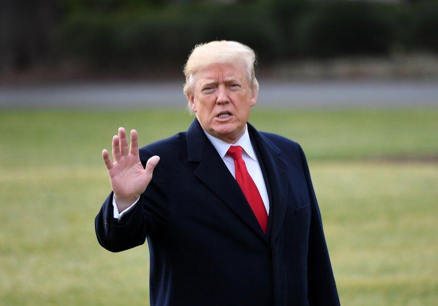 Trump: İşi bitirene kadar ayrılmayacağız