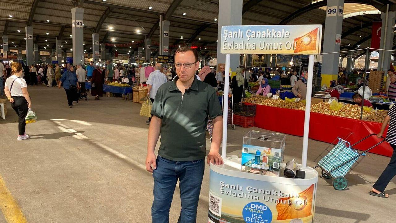 DMD hastası İsa Berat'ın bağış kumbaraları çalındı