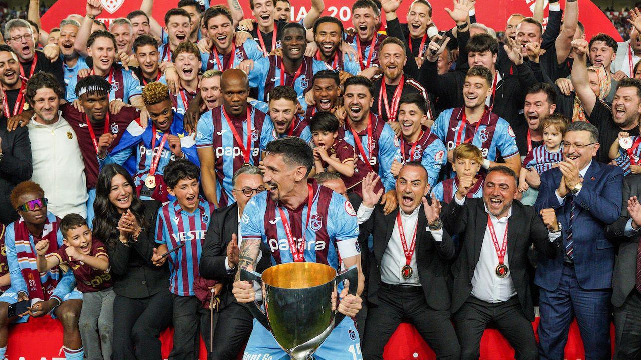 64’üncü Ziraat Türkiye Kupası'nın sahibi, Trabzonspor oldu