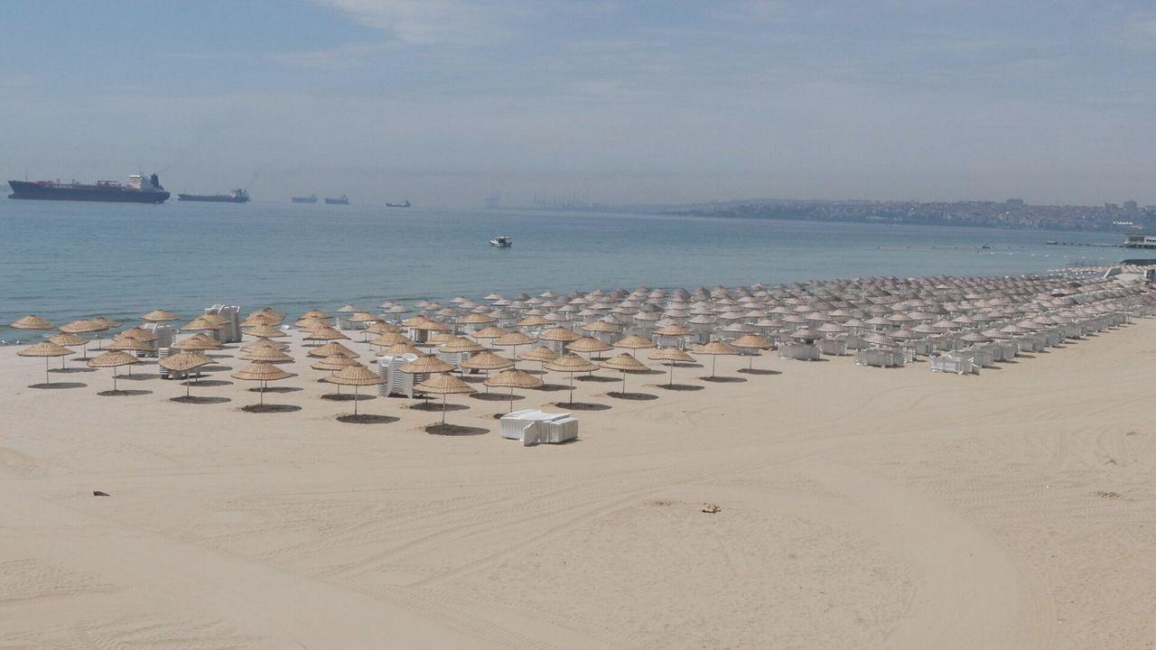 İstanbul'da plajlar sezona hazır: Giriş ücreti 2 bin lira olan var