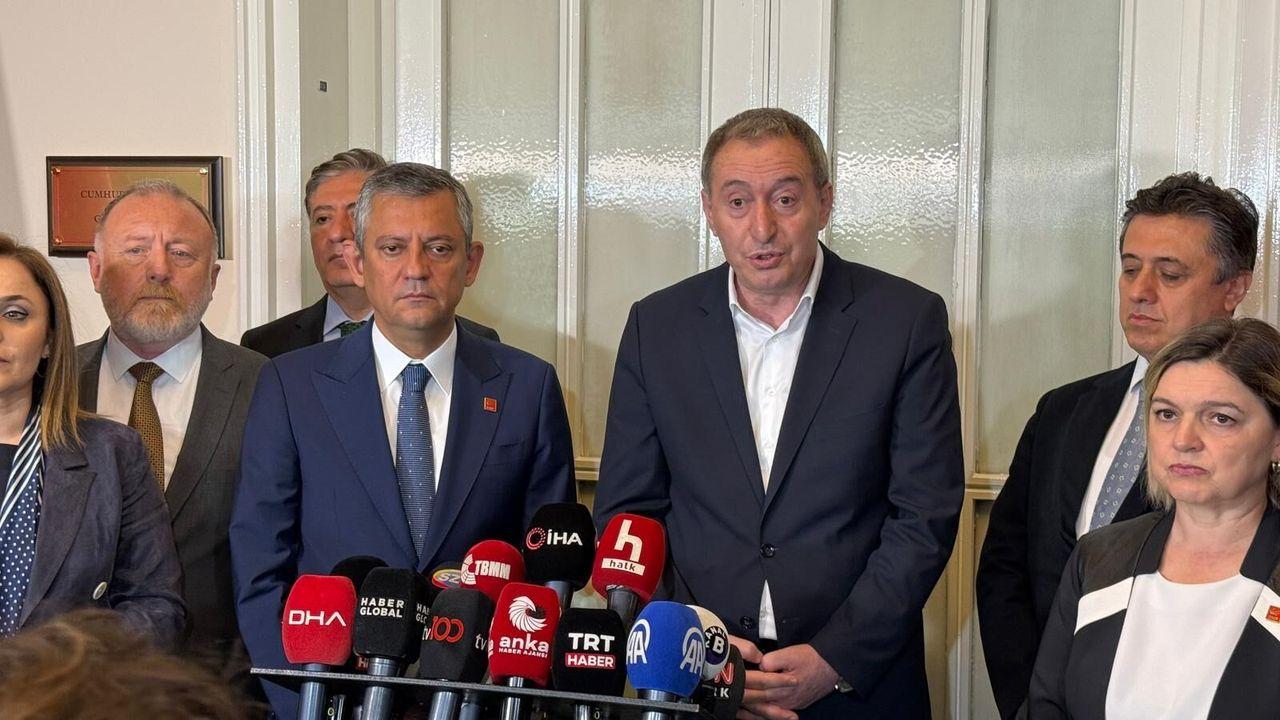 DEM Parti'den Özgür Özel'e TBMM'de ziyaret