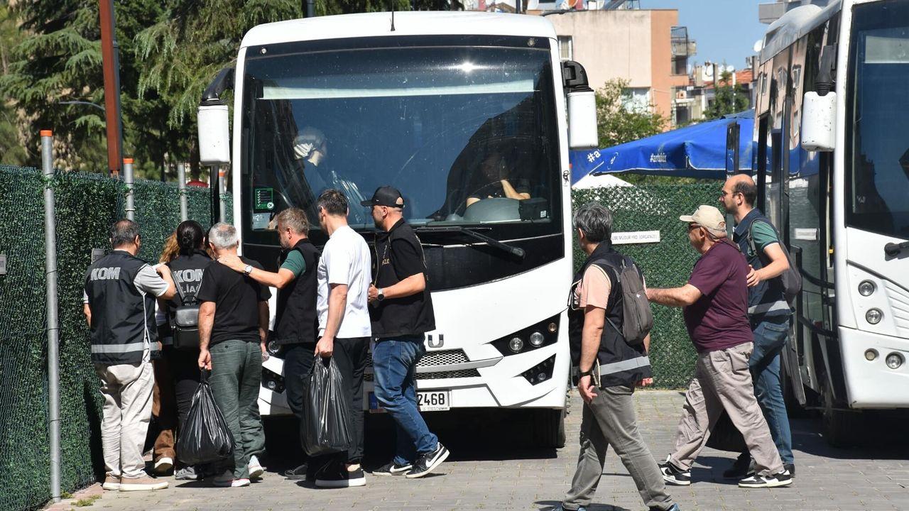 Ege Üniversitesi'nde yolsuzluk operasyonunda 41 şüpheli adliyede