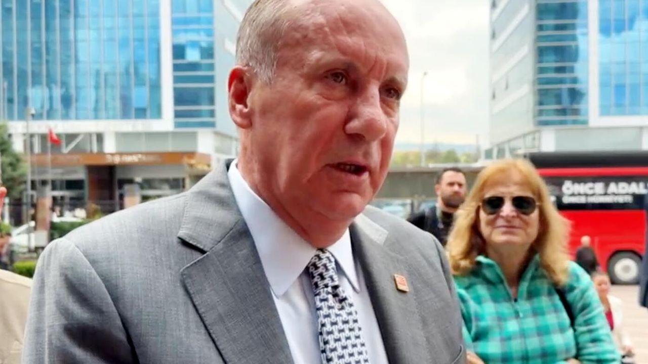 Muharrem İnce: Herkesi sakin olmaya davet ediyorum