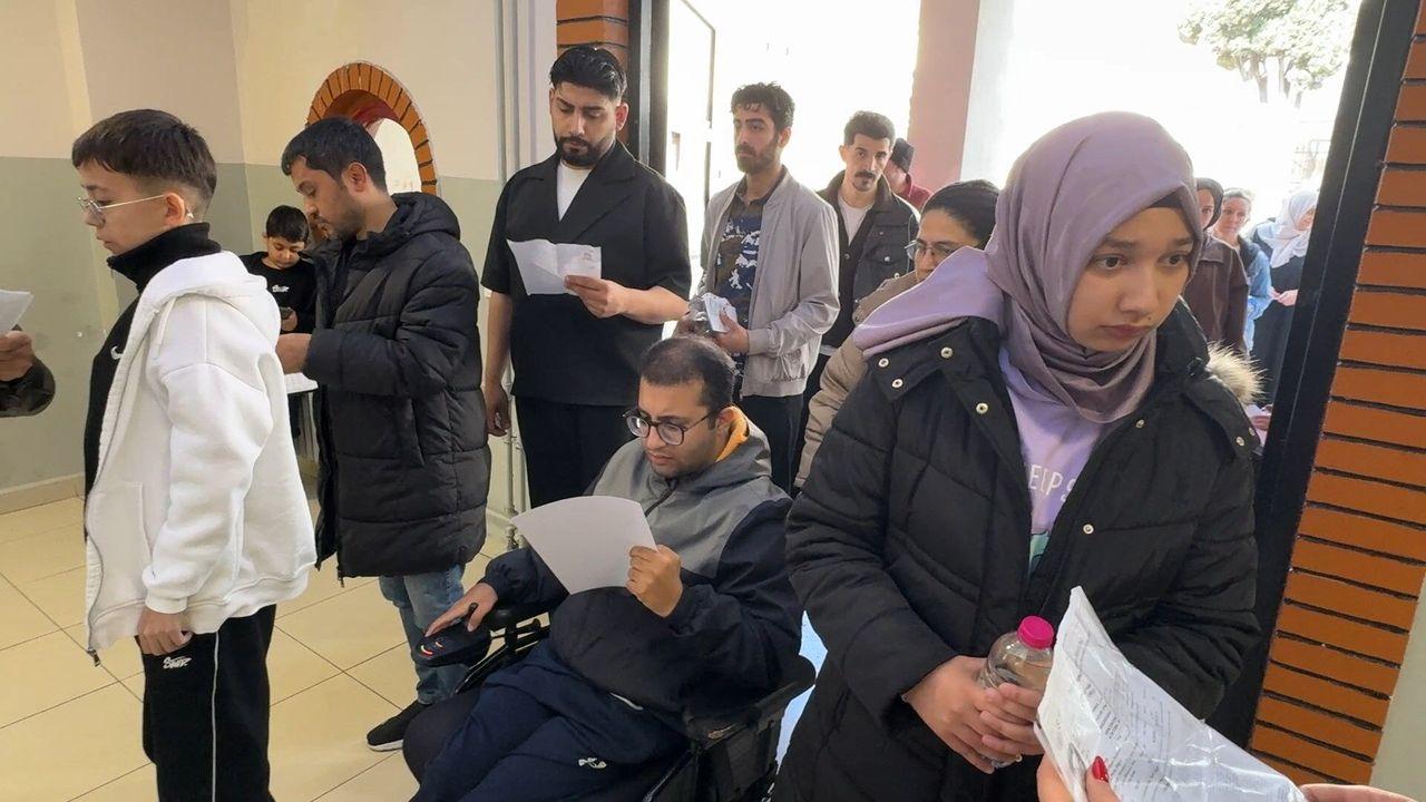 Engelli Kamu Personeli Seçme Sınavı yapıldı