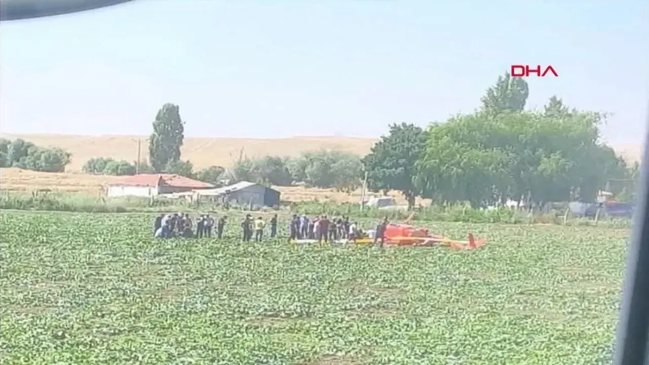 Son dakika: Ankara'da eğitim helikopteri düştü! Valilikten açıklama geldi