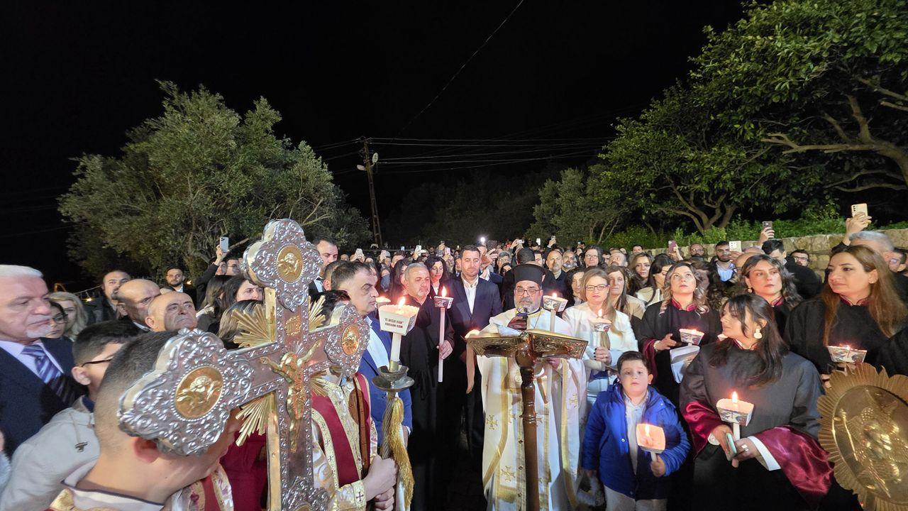 Hatay'da Paskalya Bayramı kutlandı