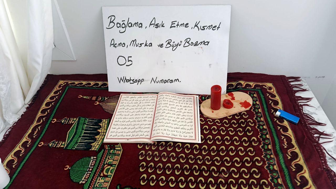 Sanal medyada kendilerini hoca olarak tanıtıp muska ve büyü yapan şebeke çökertildi