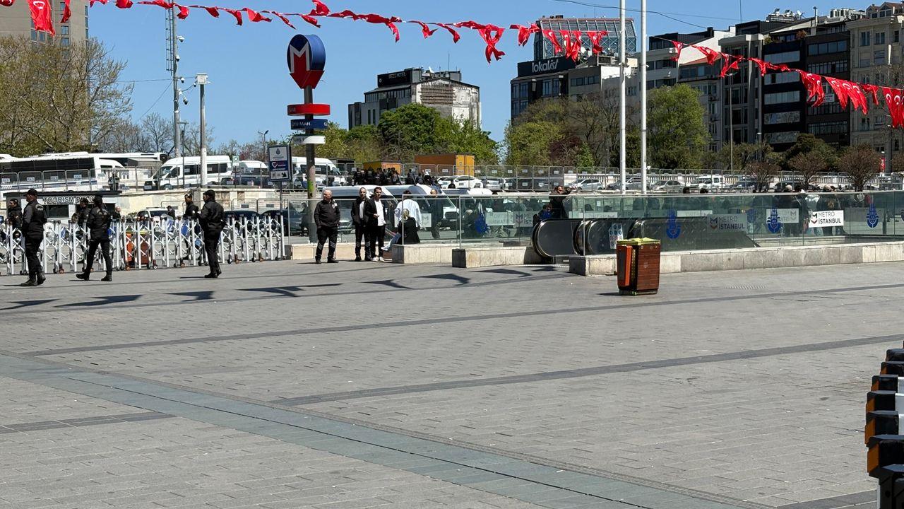 Taksim metro istasyonu ikinci bir duyuruya kadar kapatıldı