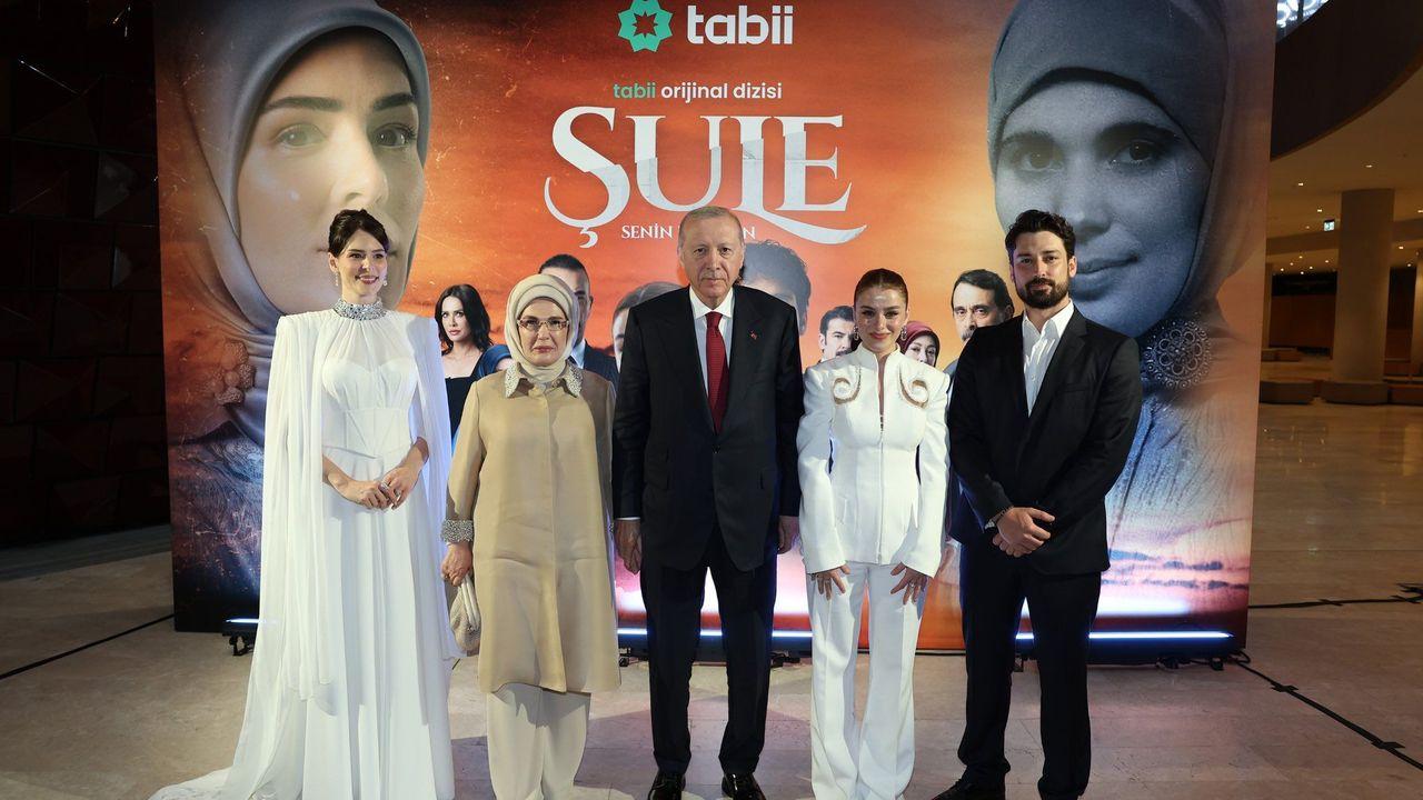 Cumhurbaşkanı Erdoğan, ‘Şule Senin Hikayen’ dizisinin galasına katıldı